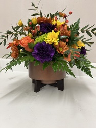 Autumn Copper Centerpiece In Louisville, KY, In Kentucky, Schmitt's Florist