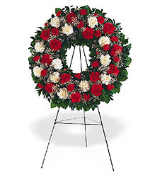 Hope and Honor Wreath In Louisville, KY, In Kentucky, Schmitt's Florist