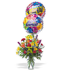 Birthday Balloon Bouquet In Louisville, KY, In Kentucky, Schmitt's Florist
