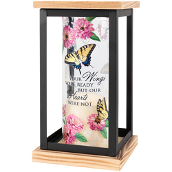 Wings Were Ready Cylinder Lantern In Louisville, KY, In Kentucky, Schmitt's Florist
